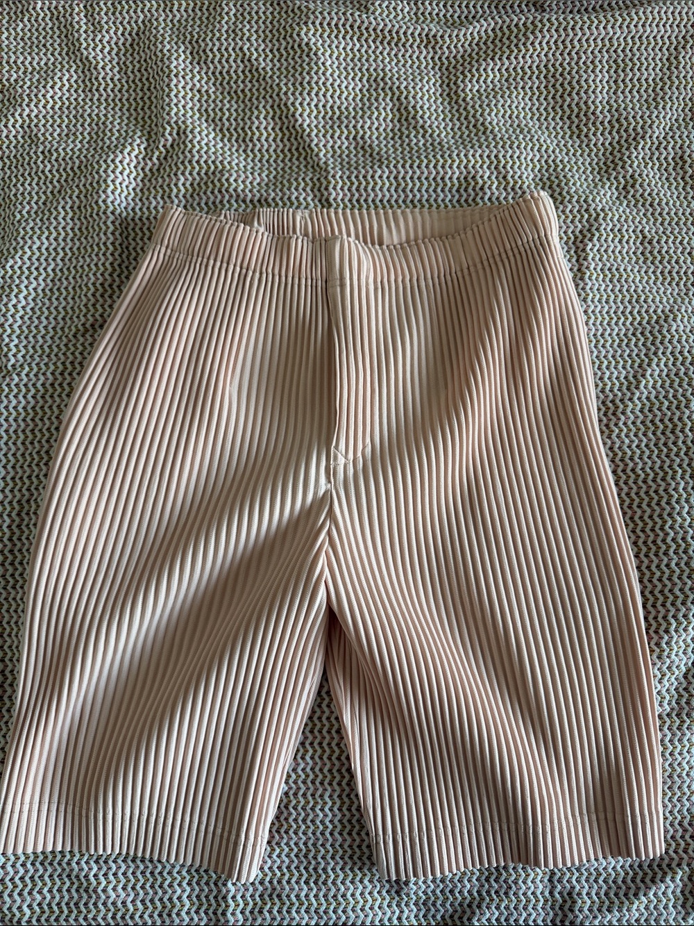 Issey Miyake Homme Plissé Straight Leg Shorts